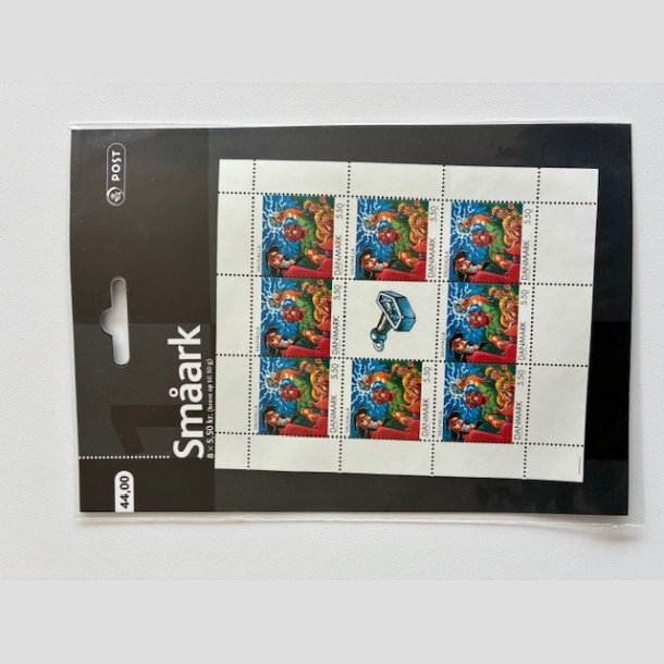 FRIMRKER DANMARK | 2002 - AFA 1308 (SMARK NR. 4) - Tegneserier - 5,50 kr. x 8 - Postfrisk
