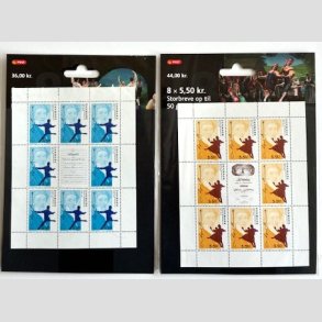 FRIM�RKER DANMARK | 2005 - AFA 1432+33 (SM�ARK NR. 22+23) - August Bournonville - Postfrisk