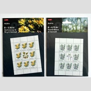 FRIM�RKER DANMARK | 2006 - AFA 1455+56 (SM�ARK NR. 25+26) - For�rsblomster - Postfrisk