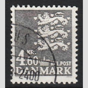 FRIM�RKER DANMARK | 1988 - AFA 899 - Rigsv�ben - 4,60 Kr. gr� - Hj�rne Stemplet 