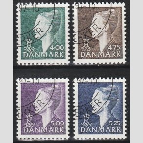 FRIM�RKER DANMARK | 1997 - AFA 1152-55 - Dronning Margrethe II - S�t - Pragt Stemplet