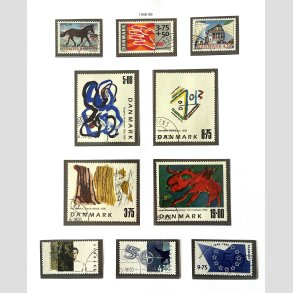 FRIM�RKER DANMARK | 1998-99 - AFA 1185 mv. - Flere komplette s�t mv. - Flot Stemplet 