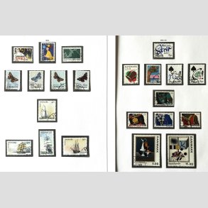 FRIM�RKER DANMARK | 1993-94 - AFA 1048 mv. - Flere komplette s�t mv. - Flot Stemplet 