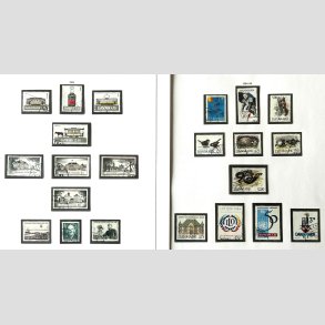 FRIM�RKER DANMARK | 1994-95 - AFA 1072 mv. - Flere komplette s�t mv. - Flot Stemplet 