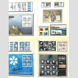 FRIM�RKER SVERIGE | 2010 - Komplet �rgang fra samling incl. alle miniark i flot stemplet kvalitet.