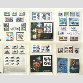 FRIM�RKER SVERIGE | 2011 - Komplet �rgang fra samling incl. alle miniark i flot stemplet kvalitet.