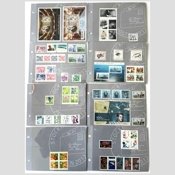 FRIM�RKER SVERIGE | �rgang 2012 - Postfrisk