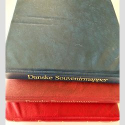 FRIM�RKER DANMARK | SOUVENIRMAPPER | Komplet samling med alle 127 stk. forskellige (postfrisk)