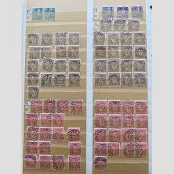 FRIM�RKER DANMARK | STEMPLER | Samling pragt stempler p� 25 sider ml. afa 196a - afa 265