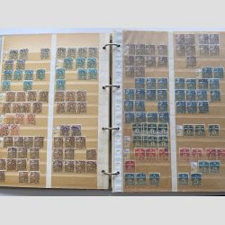 FRIM�RKER DANMARK | STEMPLER | Samling pragt stempler p� 25 sider ml. afa 196a - afa 265