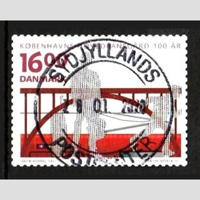 FRIM�RKER DANMARK | 2011 - AFA 1678 - KBH Hovedbaneg�rd 100 �r - 16,00 Kr. - Lux Stemplet