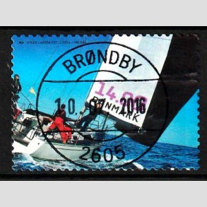 FRIM�RKER DANMARK | 2014 - AFA 1779 - Norden ved havet III - 14,00 Kr. flerfarvet - Lux Stemplet