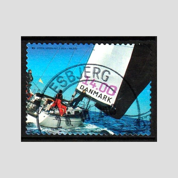FRIM�RKER DANMARK | 2014 - AFA 1779 - Norden ved havet III - 14,00 Kr. flerfarvet - Lux Stemplet