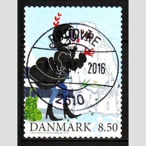 FRIM�RKER DANMARK | 2010 - AFA 1638 - Vintereventyr - 8,50 Kr. - Pragt Stemplet 