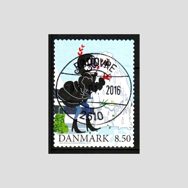 FRIM�RKER DANMARK | 2010 - AFA 1638 - Vintereventyr - 8,50 Kr. - Pragt Stemplet 