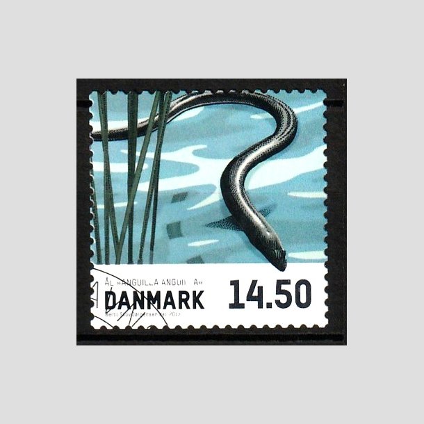 FRIM�RKER DANMARK | 2013 - AFA 1729 - Fisk - 14,50 Kr. �l - P�nt Stemplet