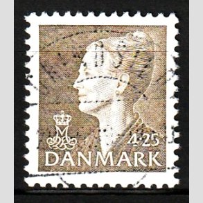 FRIM�RKER DANMARK | 1998 - AFA 1170 - Dronning Margrethe II - 4,25 Kr. olivenbrun - Lux Stemplet 