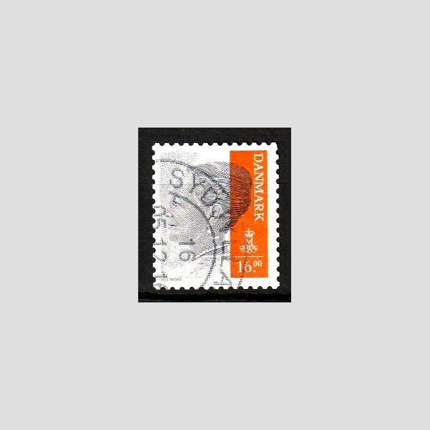 FRIM�RKER DANMARK | 2015 - AFA 1840 - Dronning Margrethe II (POST NORD) - 16,00 Kr. - Stemplet