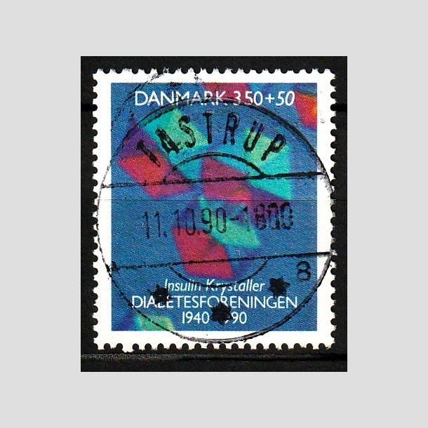 FRIM�RKER DANMARK | 1990 - AFA 977 - Diabetesforeningen - 3,50 Kr. + 50 �re - Lux Stemplet
