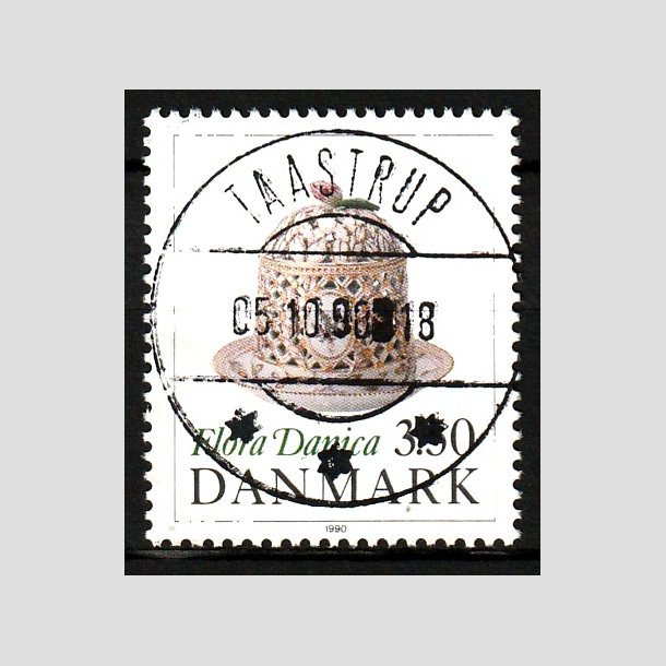 FRIM�RKER DANMARK | 1990 - AFA 966 - Flora Danica 200 �r - 3,50 Kr. flerfarvet - Lux Stemplet