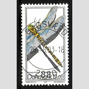 FRIM�RKER DANMARK | 2003 - AFA 1354 - Instekter. - 12,00 Kr. Kongeguldsmed - Lux Stemplet 