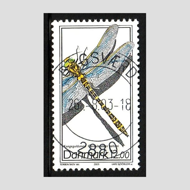 FRIM�RKER DANMARK | 2003 - AFA 1354 - Instekter. - 12,00 Kr. Kongeguldsmed - Lux Stemplet 