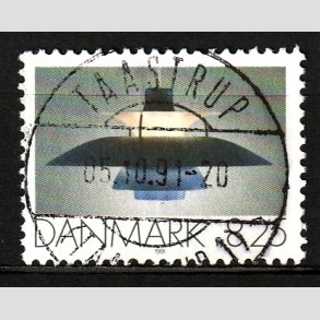 FRIM�RKER DANMARK | 1991 - AFA 0998 - Dansk Brugskunst - 8,25 Kr. flerfarvet - Lux Stemplet
