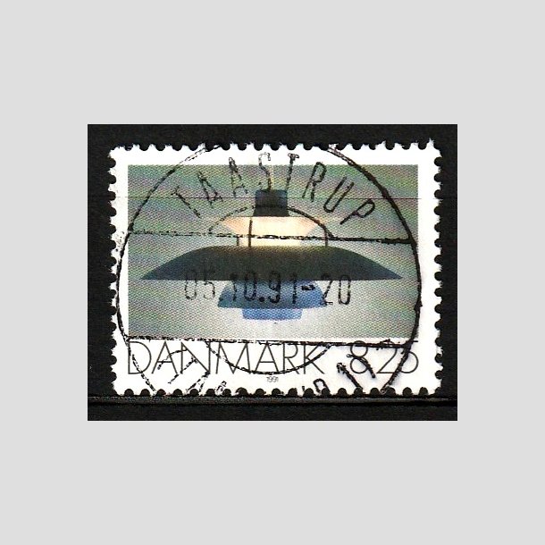 FRIM�RKER DANMARK | 1991 - AFA 0998 - Dansk Brugskunst - 8,25 Kr. flerfarvet - Lux Stemplet