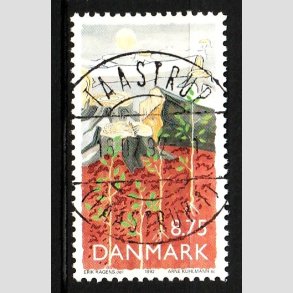 FRIM�RKER DANMARK | 1992 - AFA 1022 - Natur, Milj� og udvikling - 8,75 Kr. - Lux Stemplet 