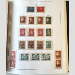 FRIM�RKER SVERIGE | P�n grundsamling i 3 stk. flotte Stender album med sider frem til �r. 2010