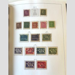 FRIM�RKER SVERIGE | P�n grundsamling i 3 stk. flotte Stender album med sider frem til �r. 2010