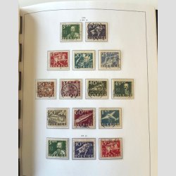 FRIM�RKER SVERIGE | P�n grundsamling i 3 stk. flotte Stender album med sider frem til �r. 2010