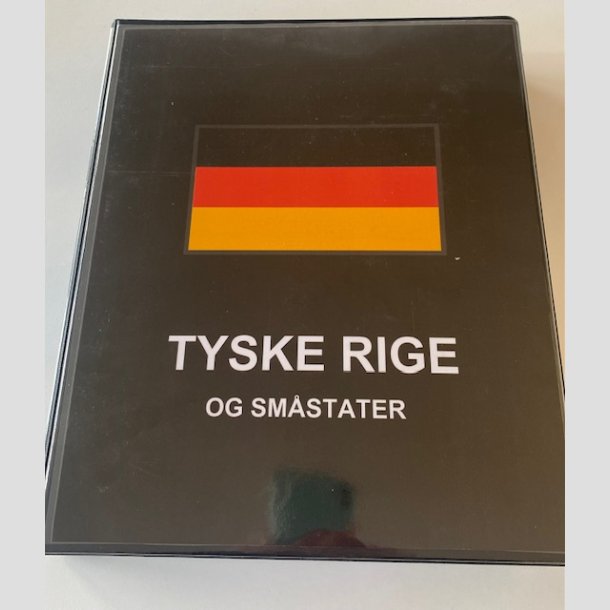 FRIMRKER TYSK RIGE+STATER | Flot samling i tykt album med mange gode st (God kvalitet) 