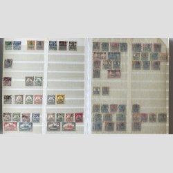 FRIM�RKER TYSKLAND | Rige, BRD, DDR, Stater, Zoner mv. p�n samling i 2 stk. tykke albums  