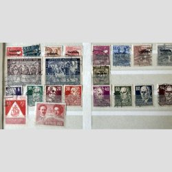 FRIM�RKER TYSKLAND | Rige, BRD, DDR, Stater, Zoner mv. p�n samling i 2 stk. tykke albums  