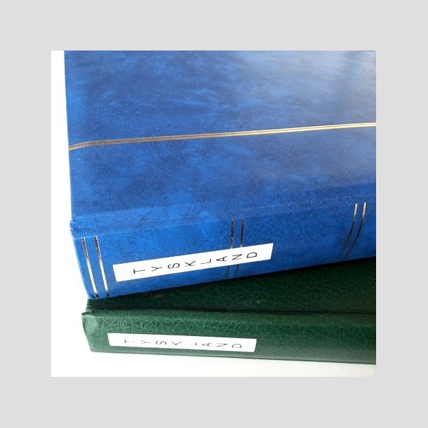 FRIM�RKER TYSKLAND | Rige, BRD, DDR, Stater, Zoner mv. p�n samling i 2 stk. tykke albums  