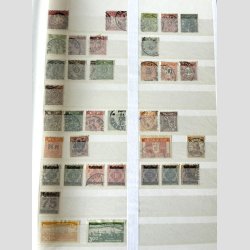 FRIM�RKER TYSKLAND | Rige, BRD, DDR, Stater, Zoner mv. p�n samling i 2 stk. tykke albums  