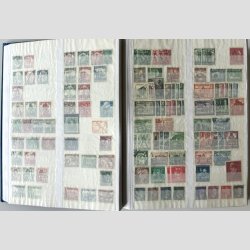FRIM�RKER TYSKLAND | Rige, BRD, DDR, Stater, Zoner mv. p�n samling i 2 stk. tykke albums  