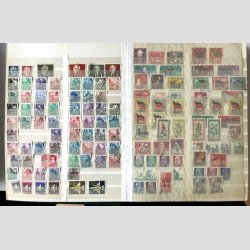 FRIM�RKER TYSKLAND | Rige, BRD, DDR, Stater, Zoner mv. p�n samling i 2 stk. tykke albums  