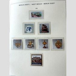 FRIM�RKER TYSKLAND/BERLIN VEST.  | Fin samling i flot Kabe album + lidt bedre ekstra dubletter (se fotoudsnit) 