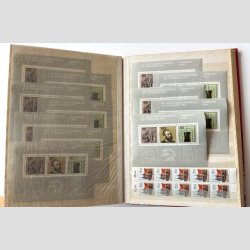 FRIM�RKER TYSKLAND/BUNDES. REP.  | 2 stk. lagerb�ger POSTFRISK med mange m�rker/miniark (Se fotoudsnit)