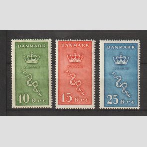 FRIM�RKER DANMARK | 1929 - AFA 178,179,180 - 10+5,15+5,25+5 �re Kr�ftfrim�rker i komplet s�t - Postfrisk