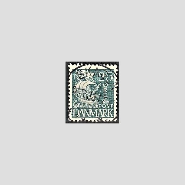 FRIMRKER DANMARK | 1933 - AFA 205 - Karavel 25 re bl Type I - Lux Stemplet