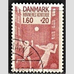 FRIMRKER DANMARK | 1981 - AFA 718 - Brnenes Kontor - 1,60 Kr. + 20 re rd - Pnt Stemplet (Klik og VLG SELV i udvalget af pne mrker, priser fra DKK 3,00)