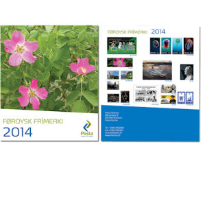 FRIM�RKER F�R�ERNE | 2014 - �rsmappe postfrim�rker og miniark - Komplet �rgang i hovednumre - Postfrisk