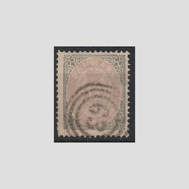 FRIMRKER DANMARK | 1875 - AFA 26 - 12 re gr/violet - Stemplet