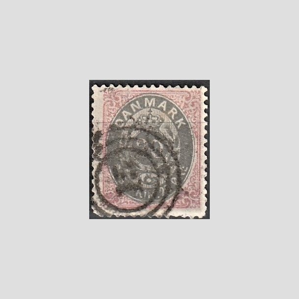 FRIMRKER DANMARK | 1875 - AFA 28 - 20 re rd/gr - Stemplet