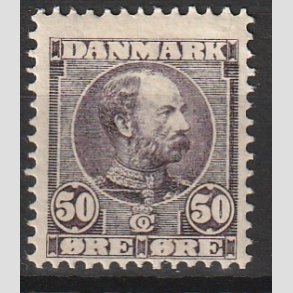 FRIMRKER DANMARK | 1904-05 - AFA 50 - Chr. IX 50 re lilla - Postfrisk