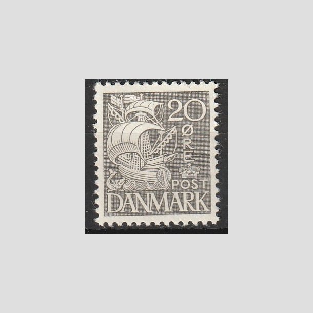 FRIMRKER DANMARK | 1933 - AFA 204 - Karavel 20 re gr Type I - Ubrugt