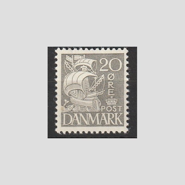 FRIMRKER DANMARK | 1933 - AFA 204 - Karavel 20 re gr Type I - Ubrugt